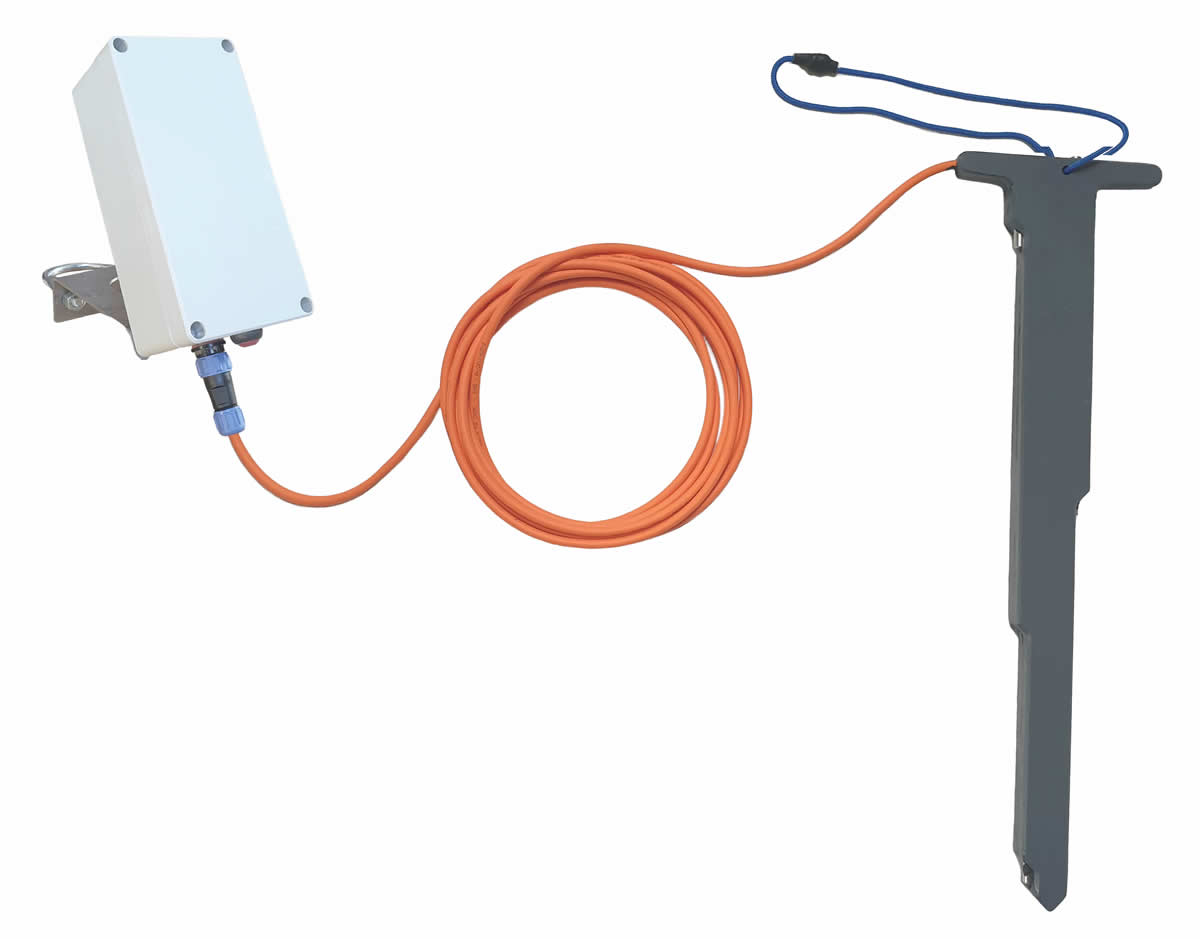 fruitweb AS Spargelthermometer Übertragungsgerät und Lanze